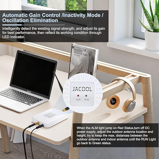 AT&T Cell Phone Signal Booster for Home – 5G & 4G LTE Band 12/17 (700MHz), Up to 3000 Sq Ft Coverage, FCC Approved Cellular Repeater with Directional Antenna
