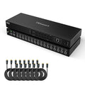 TESmart 16 Ports HDMI KVM Switch 4K@30Hz, 16X1 1U Rack Mount KVM USB2.0 EDID Emulator with 8 Pcs 5ft KVM Cable, Control up to 16 Computers/Servers, with RS232 & LAN Port