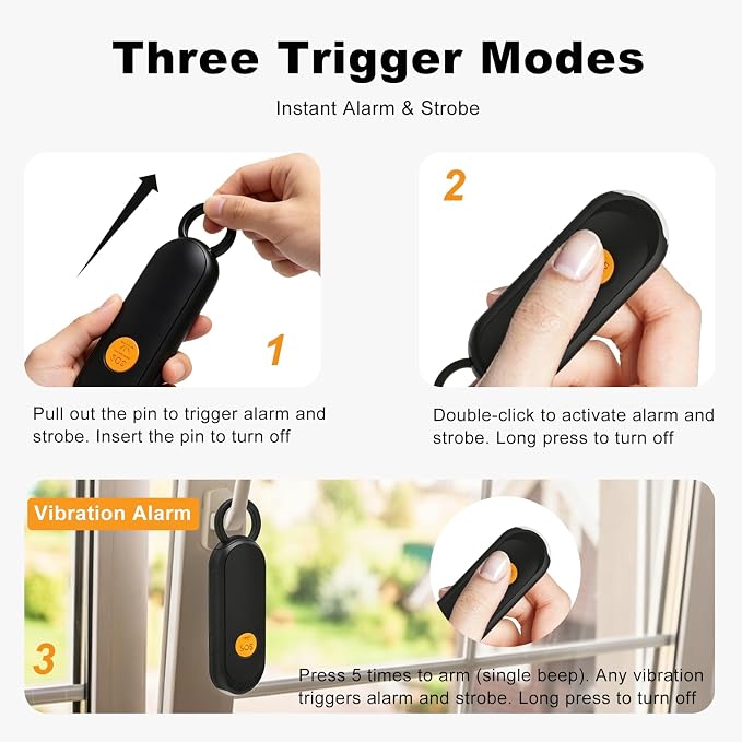 Personal Safety Alarm, GPS Tracker Keychain - Image 4