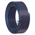 HiFind 16/2 Gauge AWG Car Audio Speaker Wire Cable 40 Ft, Professional Shielded OFC Zipper Wire, Transparent Soft PVC for Automotive Stereo HiFi Home Theater System, Subwoofer, Blue+ Brown