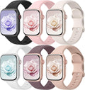 6 Pack Sport Bands Compatible by HEARTBOOM
