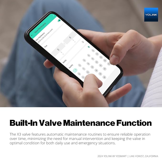 NSF Certified YoLink X3 Smart 1/2" Motorized Stainless Steel Ball Valve - Image 8