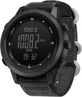 NORTH EDGE Military Watch for Men Large Face Tactical Survival Digital Wrist by NORTH+EDGE