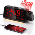 Projection Alarm Clock for Bedroom, Digital Clock by OnLyee