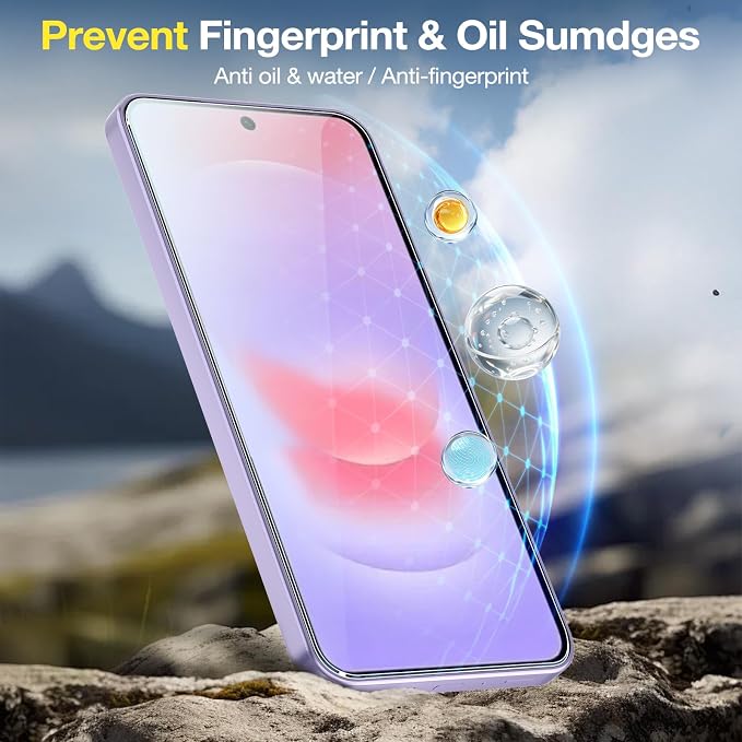 2+2 Pack for Samsung Galaxy A37 5G Screen Protector & Camera Lens Protector - Image 4