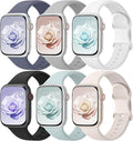 6 Pack Sport Bands Compatible by HEARTBOOM
