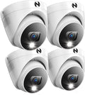 Night Owl Add On Wired 2K HD Indoor/Outdoor Deterrence Dome Cameras by NightOwl