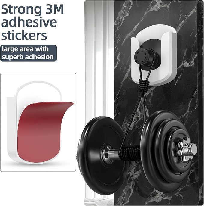 No Drill Ring Indoor Cam Adhesive Wall Mount Bracket - Image 4