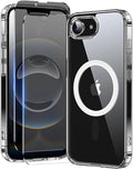 toushion 3 in 1 for iPhone 16E Case Clear/iPhone 17E Case, Not Yellowing by Unknown