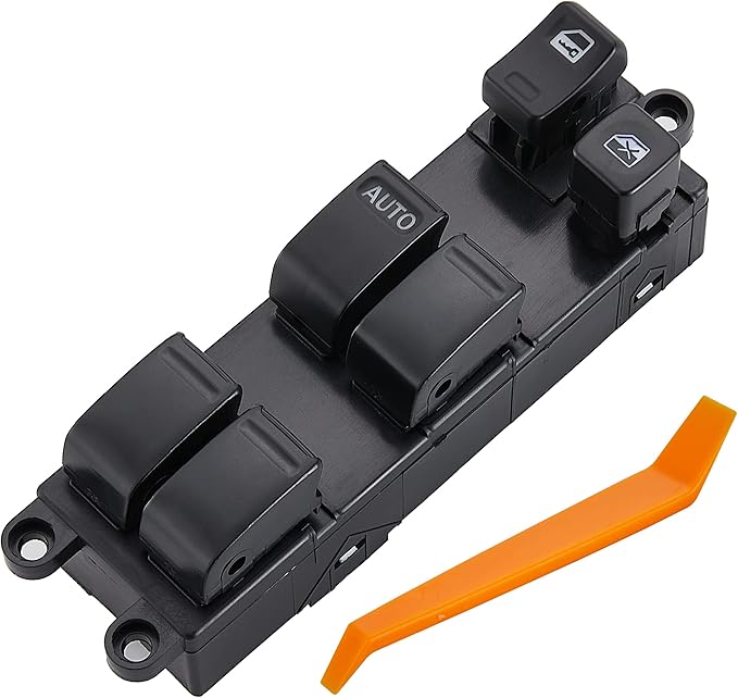 ZAPOSTS Power Window Switch fits for 2000-2006 Nissan Sentra.Driver Side Front Left Door vidrios Electric Master Contro Switch OE 25401-5M000,254015M000.