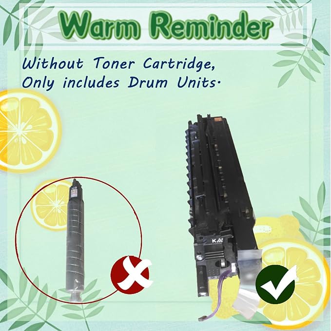 FNTSMA C307 307 Drum Unit Compatible Replacement for Ricoh MP C306 C307 C406 C407 Printer Cyan