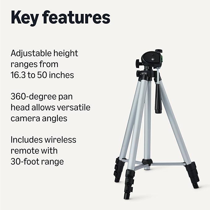 Amazon Basics 50" Lightweight Tripod - Image 2