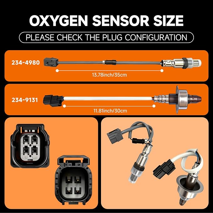 Upstream & Downstream O2 Sensor Set | Direct Replacement - Image 3