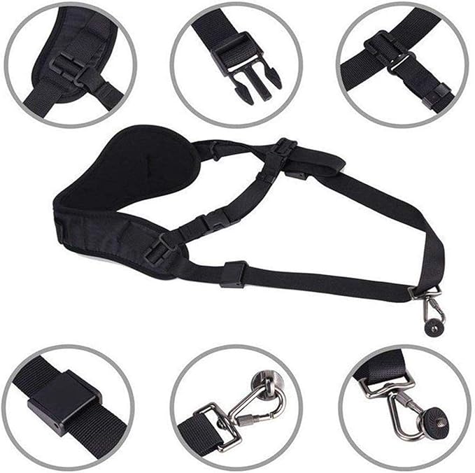 Camera Strap Padded Shoulder Neck Strap Quick Release Sling Belt | Adjustable - Image 4