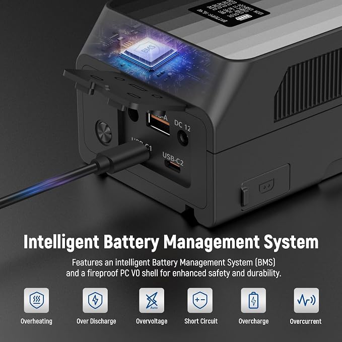 NEEWER Mini V Mount Battery PS099EP, 6800mAh 99Wh V Lock Battery - Image 6