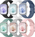 6 Pack Sport Bands Compatible by HEARTBOOM