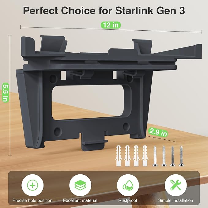 Starlink Gen 3 Router Mount 2 in 1, - Image 4