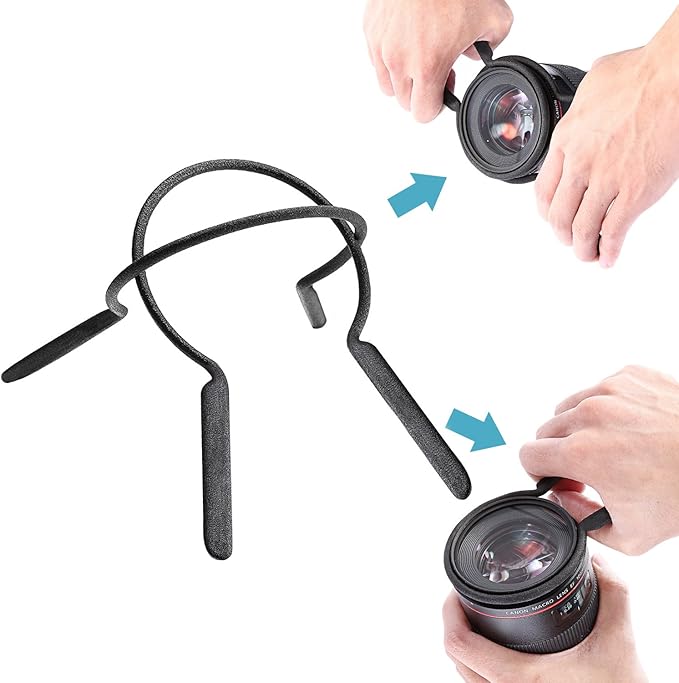 Neewer® Rubber-Coated Metal Camera Lens Filter Remover Wrench Set Kit, Fit 67mm - Image 3