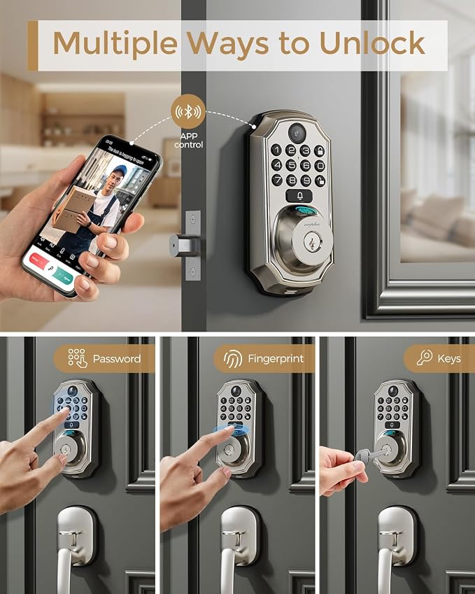 ARPHA WiFi Smart Lock with Camera - Image 5