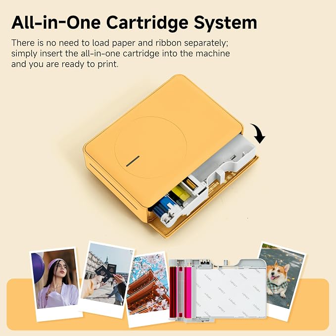 HPRT Z5S Instant Camera & Photo Printer 2-in-1, 3 Pass Dye Sublimation - Image 7
