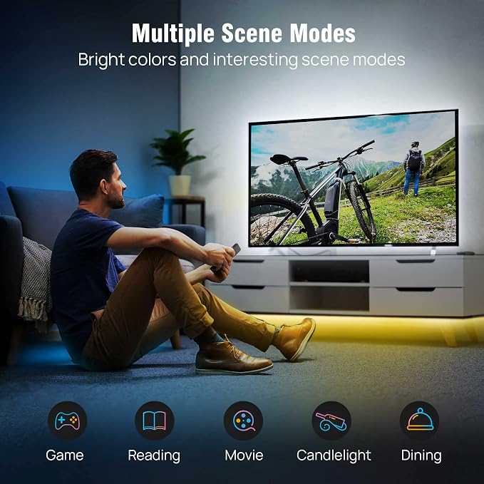 Sengled Zigbee Smart Light Strip 1m/3ft Extension No Plug, Voice Compatible - Image 2