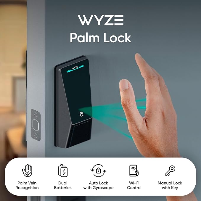 Wyze Palm Lock, Smart Door Lock - Image 2