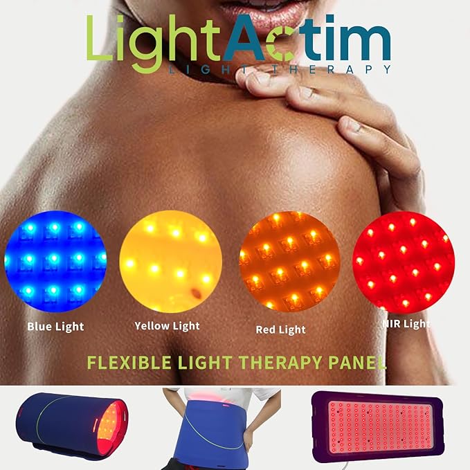 2 Modes Light Pad Skin Care Treatment Device,Facial Wrinkles for Anti Aging Pains Mode to Release and Improve the Muscle and Joint Pain