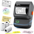 Ponek Label Maker with 3 Tapes, M100 Address Barcode Label Printer, Versatile by Ponek
