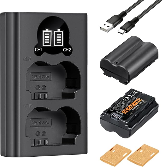 K&F Concept NP-W235 Battery Charger Set - Image 8