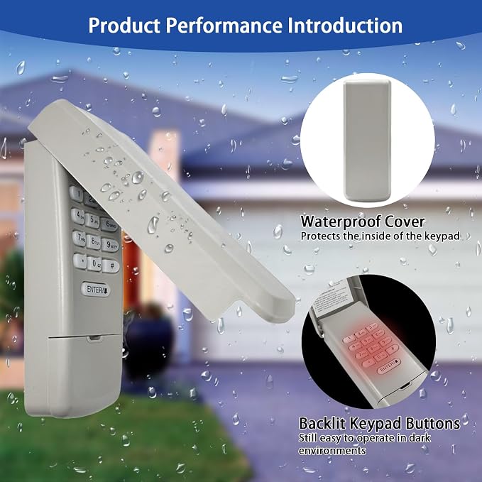 Garage Door Opener Keypad Compatible - Image 6