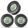 Atogou 3-Pack Mini Hygrometer & Thermometer, Indoor Outdoor Digital Humidity by ATOGOU