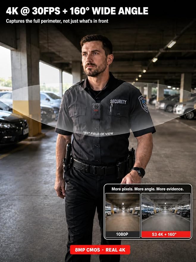 SPIKECAM S3 4K Body Camera - Image 4
