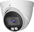 OHBET DahuaSecurity 5MP POE IP Turret Camera with AI Human/Vehicle Detection, IP67 Weatherproof, Smart Dual-Light Night Vision, Indoor/Outdoor Dome Camera, Metal Housing, Built-in Mic