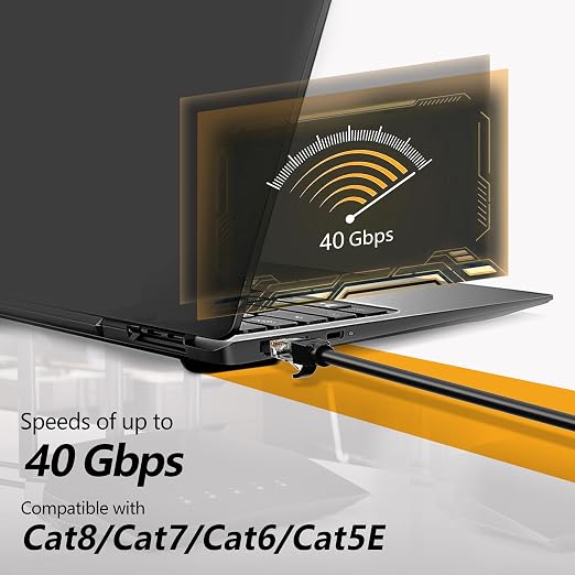 Ethernet Cable 50ft For Cat6/Cat5E, 10Gbps Compatible - Image 4