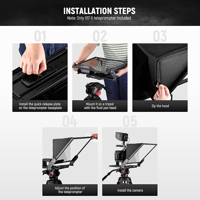 NEEWER Teleprompter X17 II - Image 6