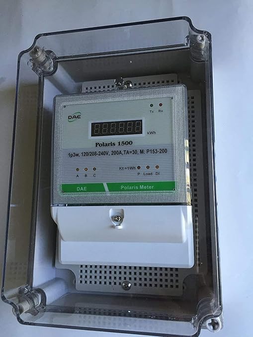 DAE P204-100 KIT UL kWh Smart Submeter, 3 Phase, 100A, 120/208v, 3 Split Core CTs