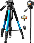 Victiv 72 inch Camera Tripod, Tall Tripod by Victiv