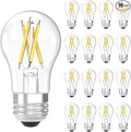 Sunco 16 Pack A15 Light Bulb LED, Edison Style Bulb, Dimmable Vintage Filament Lighting, 800 LM, 7W (60W Equivalent), 5000K Daylight, E26 Medium Base, Wet Rated UL.