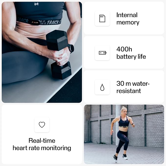 Polar H10 Heart Rate Monitor Chest Strap - Image 3