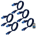 Cat6 Ethernet Cable 3 FT, Snagless Short Cat 6 Patch Cord, RJ45 Pure Copper by Mygatti