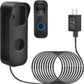 2in1 Power Cable with Adapter & Adhesive Doorbell Mount Compatible with Blink by delilyn