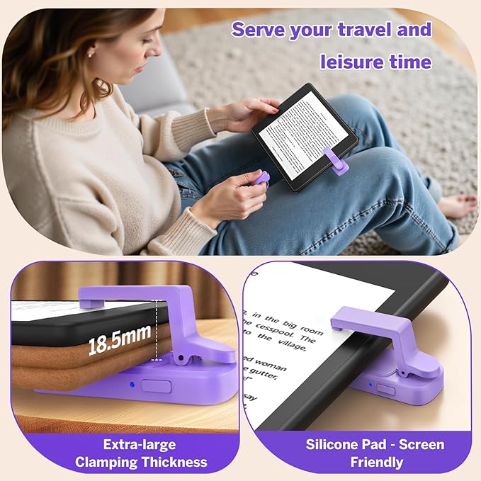 Page Turner Ring for Kindle, Remote Control for iPhone iPad Android Tablets - Image 4