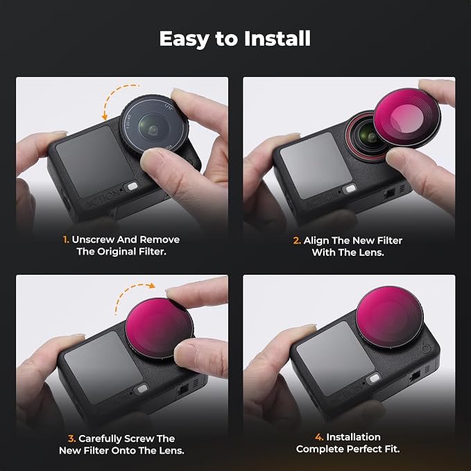 K&F CONCEPT ND/PL Filter Kit Compatible - Image 6