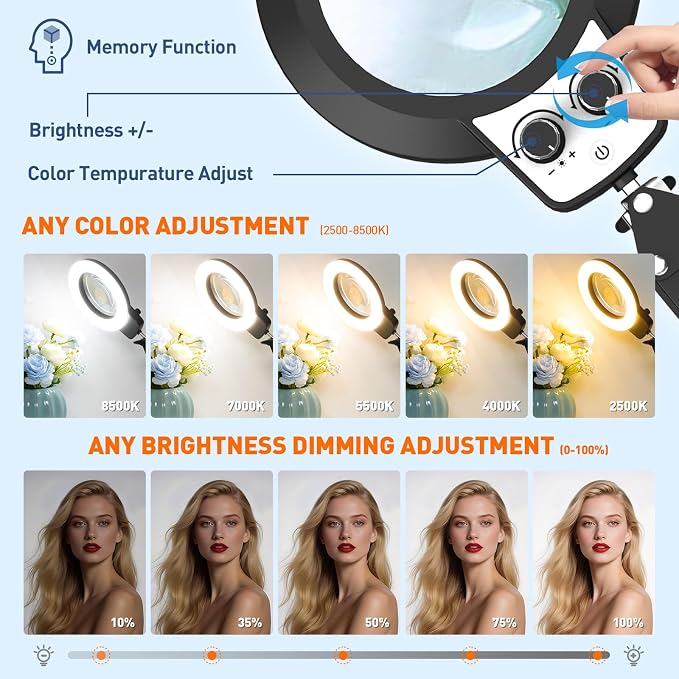 KIRKAS 12X Magnifying Glass - Image 4