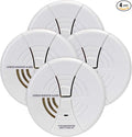 FIRST ALERT CO250B Family Gard Basics Carbon Monoxide Alarm 4-Pack | Battery by FirstAlert