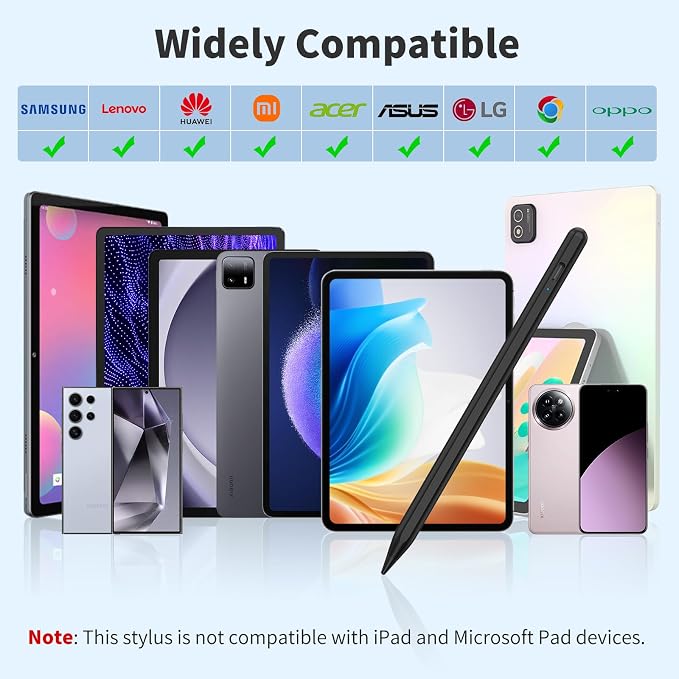 Stylus Pen for iOS&Android Touch Screens, Active Pencil for Samsung, Smart - Image 4