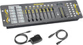 Dmx Controller 192 Channel Dmx Light Controller for Dj Lights, Dmx Controllers with XLR Cables Dmx 512 Controller, Dmx512 Lighting Controller Dmx Control Board for Stage Lights Dmx Console