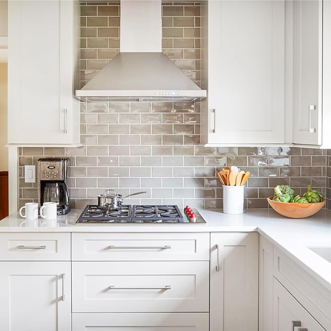 Wall Kitchen Cabinets, RTA Cabinets, White Shaker Cabinet, Wall Mounted, RTA Upper Cabinet, Modern for Kitchen and Bathroom with Door (White, 15" W x 42" H x 12" D)