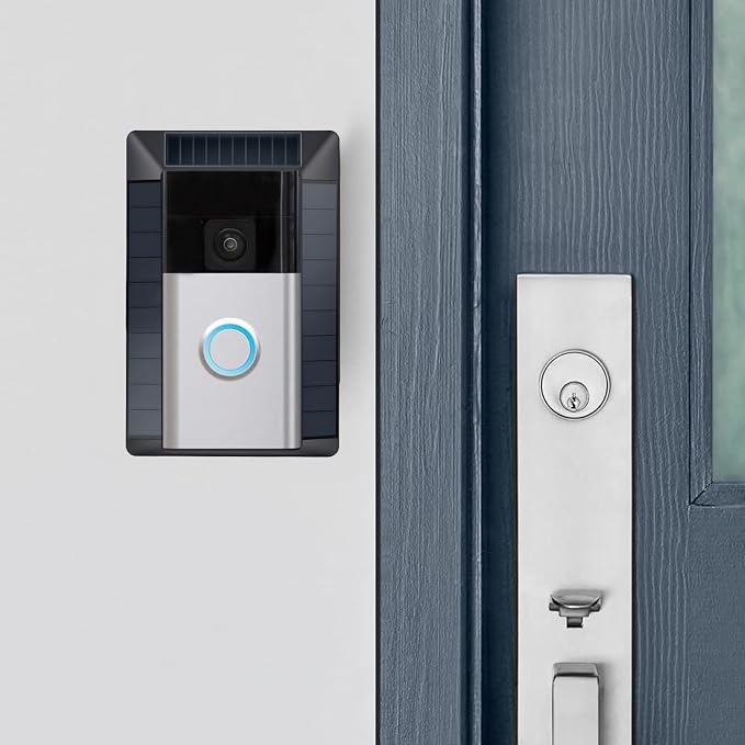 The Fansoun Ring Solar Charger Battery Doorbell Is Only Compatible - Image 6