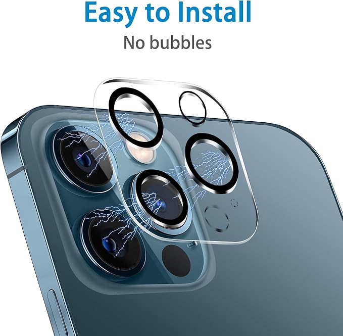 Dengduoduo 3 Pack Tempered Glass Camera Lens Protector - Image 5